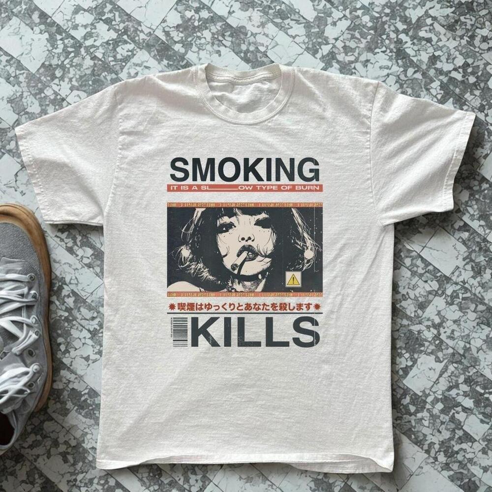 Smoking Kills  Cotton T-Shirt